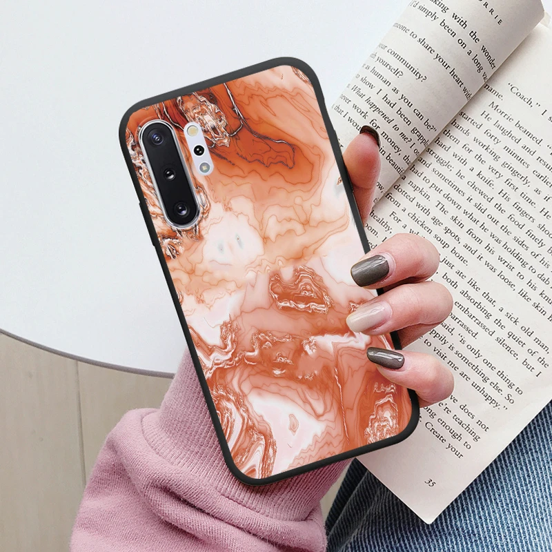 Marble Stone Texture TPU Back Cover Case