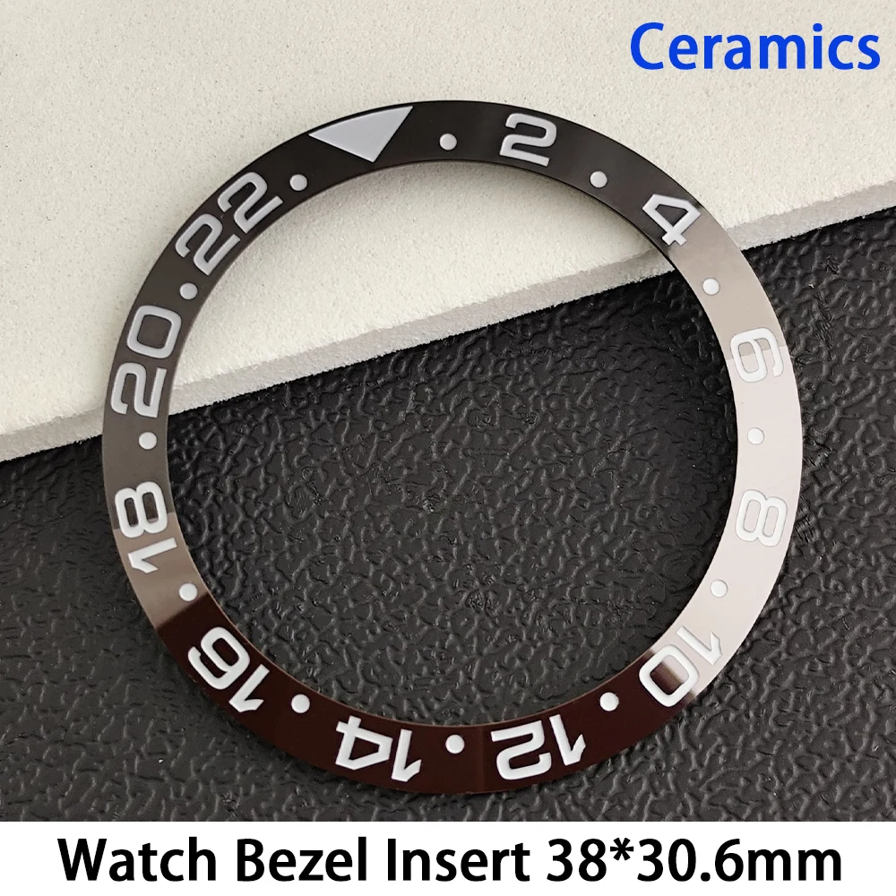 Premium 38mm Sloping Aluminum-Ceramic Bezel Insert