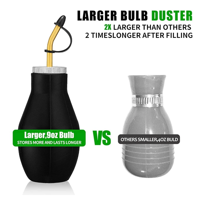 Bulb Duster Sprayer Insect Buster Handheld Applicator Dispenser Diatomaceous Earth Other Home Powder Applications