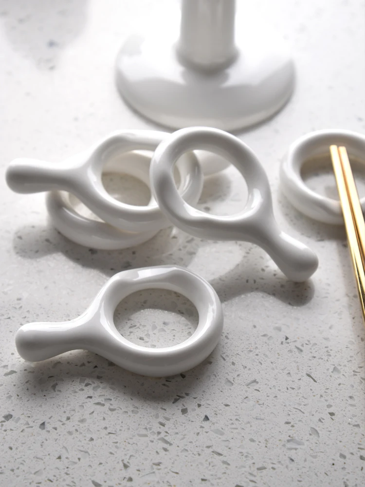 Creative Cerc Chinese Chopstis Holder Japanese Sle Chopstis Rest Spoon Holder Kitchen Dining Tableware One Layer