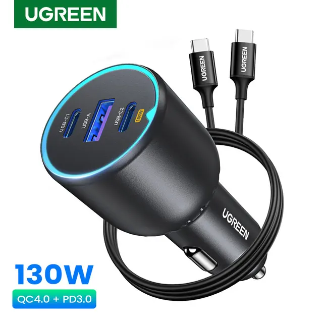 [알리익스프레스] UGREEN 차량용 USB C 고속 충전기: 차내에서의 효율적인 디지털 삶을 위한 필수 아이템