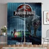 Blackout Curtain for Room 2 Panel Jurassic Park Elegant Room Curtains Home Interior Curtains Tulle for Bedroom Shades Partition 1
