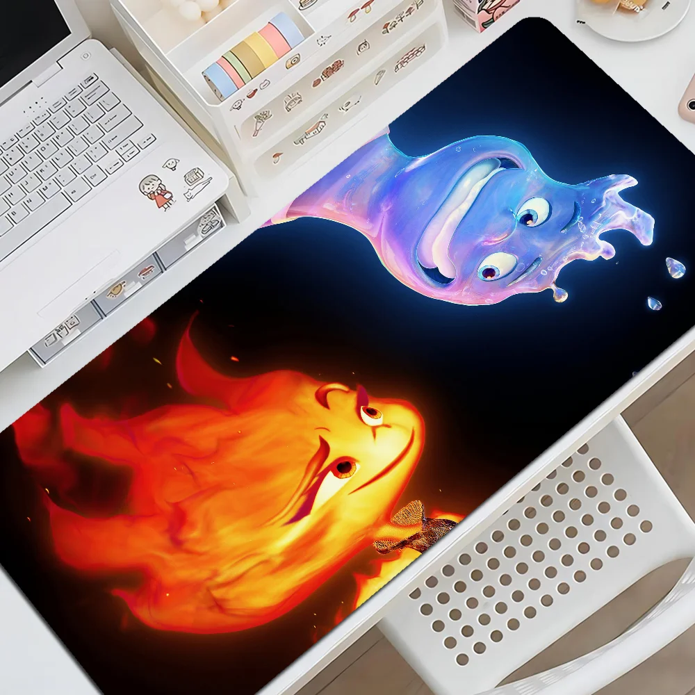 Beast Kingdom E-ElementalS INS Tide Large Gaming Laptop Computer Desk Mat Mouse Pad Notbook Gamer for Teen Girls Bedroom 5