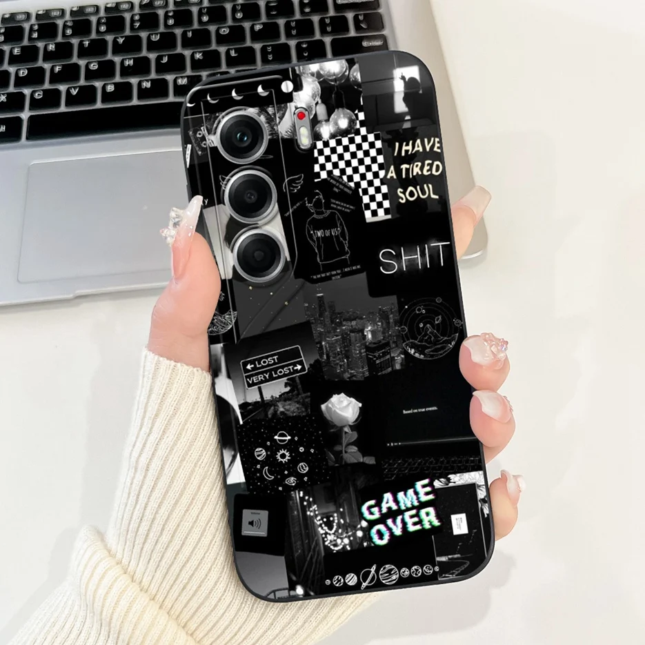 Luxury Art Painted Shockproof Phone Case with Soft s