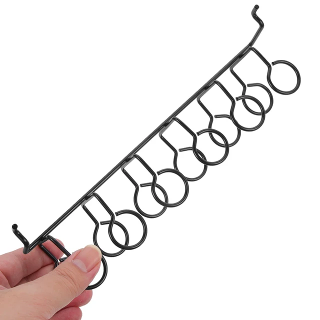 40 Ganci Per Pannello Forato - Portautensili Per Cacciaviti, Pinze, Attrezzi, Ferro Resistente, Ideale Per Garage - Foto 4