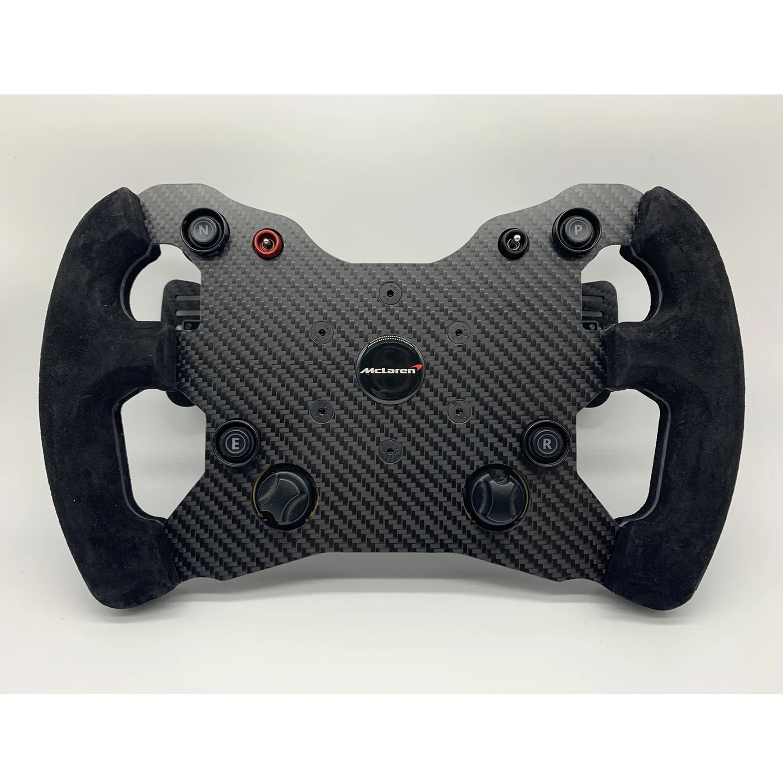 Gioco di simulazione da corsa fai da te Refitting volante Logitech G29 MOZA  R5 CS a F1 GT volante vera fibra di carbonio - AliExpress