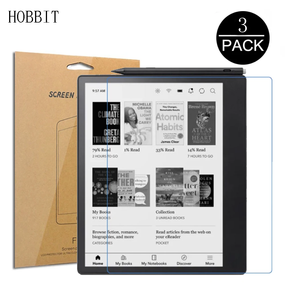 3PCS Tablet Movie Screen Protector For Kobo Elipsa 2E 10.3inch Tablet  Reader Cover Anti-scratch PET Protective Film Not Glass - AliExpress