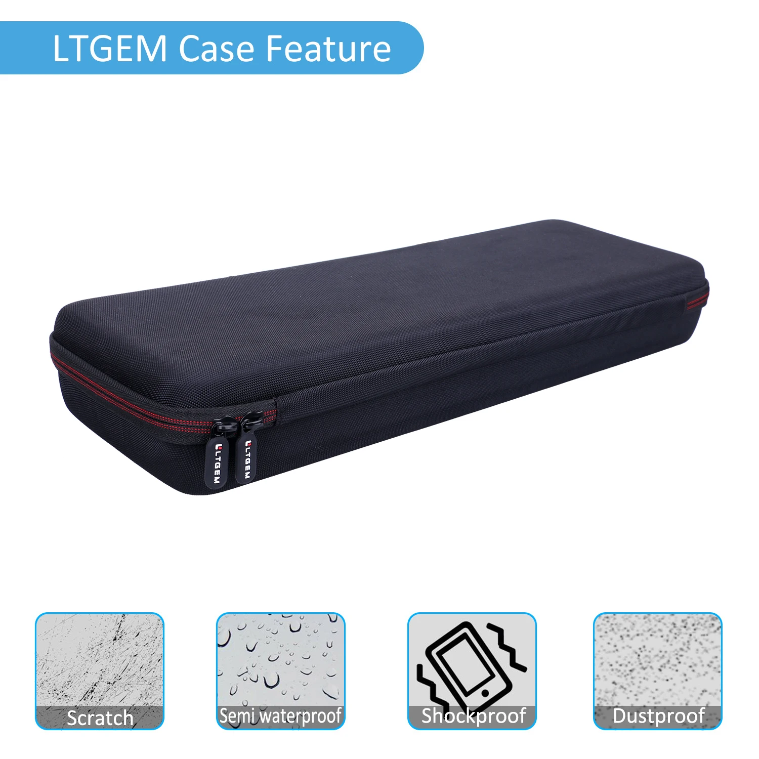 EVA Hard Case for midiplus 32 Key Midi Controller Protective Carrying Storage Bag LTGEM