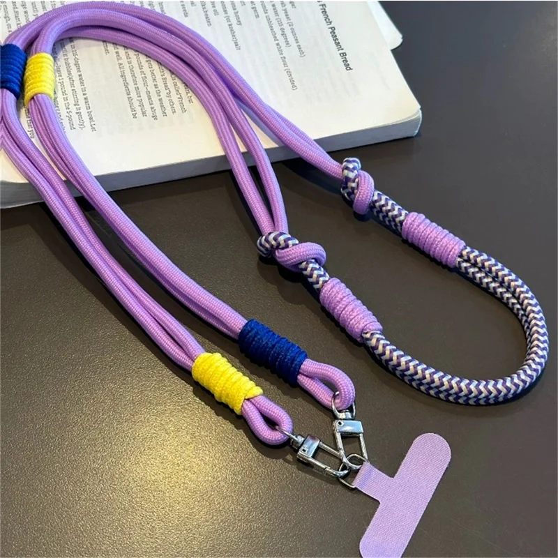Elegant Crossbody Mobile Phone Lanyard with Stylish Hanging Chain Design