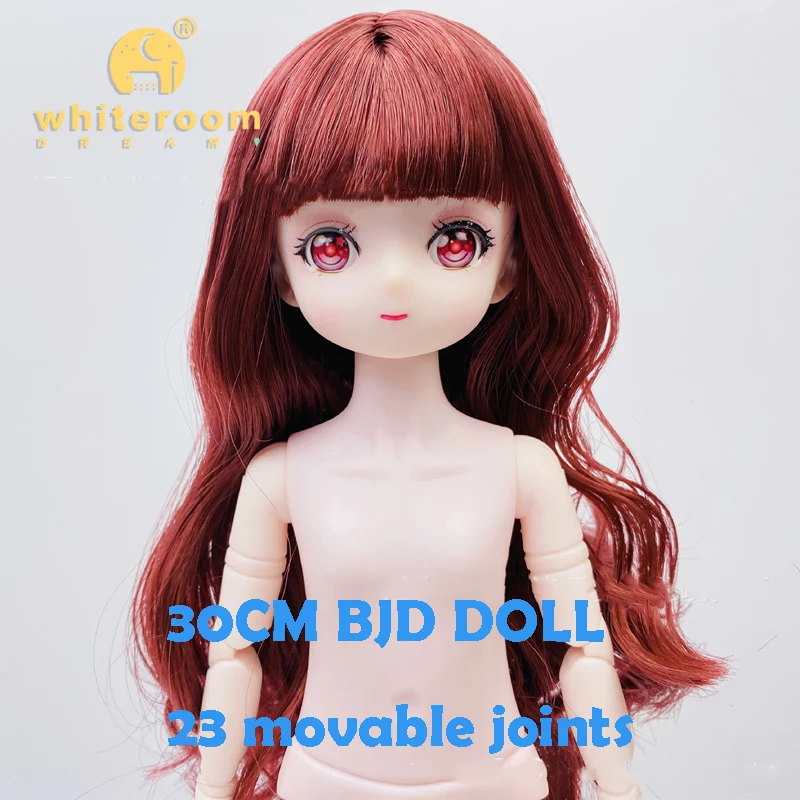 1/6 Bjd Puppe Hochzeit Kleid Anime Prinzessin Kleid Action-figuren Sphärische Gelenk Puppe Für Kinder Spielzeug Mädchen Cosplay 30cm lolita – Detail 28