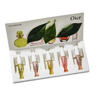 JEAN MISS 1 Set 5Pcs Women Fragrance Perfumed Long Lasting Flower Fruit Fragrance Lady Parfume Gift Box Set Perfumed