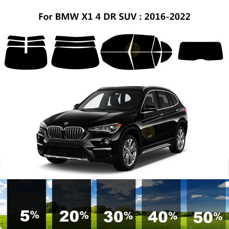 

Precut nanoceramics car UV Window Tint Kit Automotive Window Film For BMW X1 F48 4 DR SUV 2016-2022