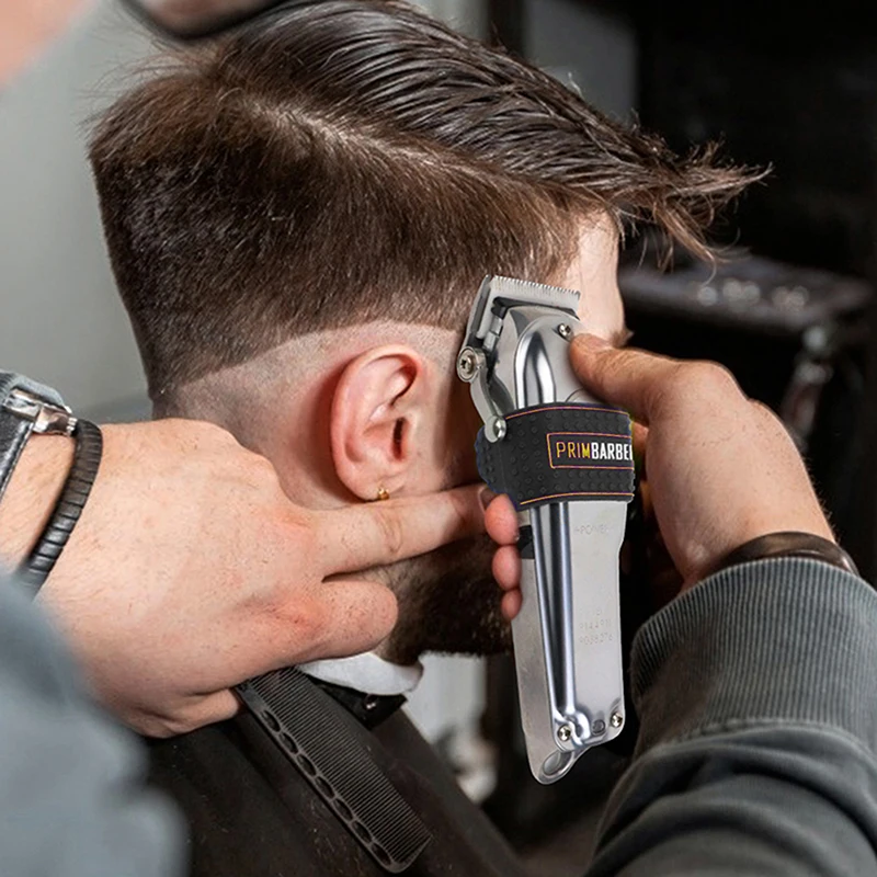 1 Pc Non Slip Barber Clipper Grip Bands Sleeve Barber Holder Cover Tools For Professional Cutting Tools
