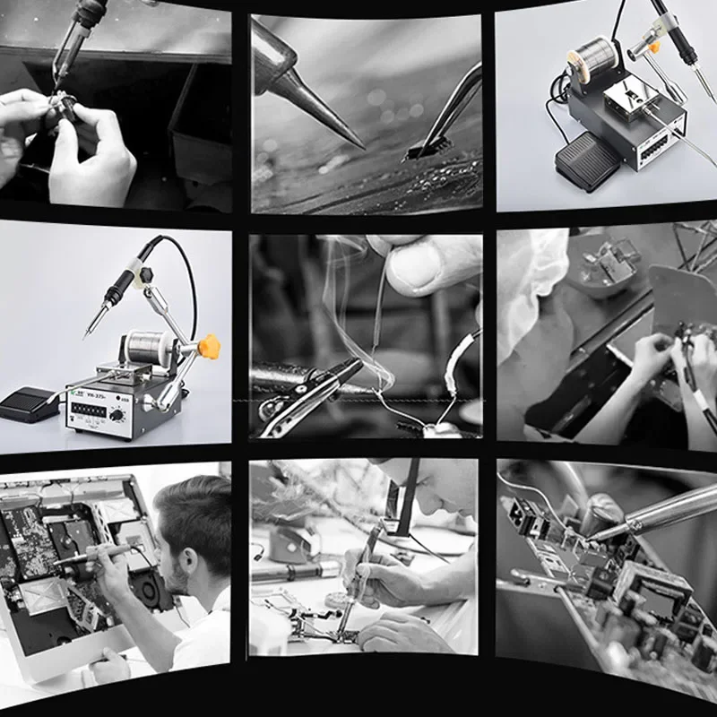YH2015 Automatic Soldering Machine High-power Foot-operated Tin Soldering Iron 375c Tin Constant Temperature Station