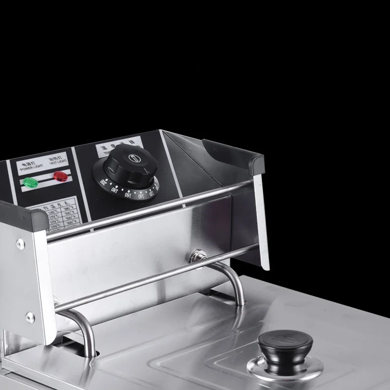 Commercial Electric Fryer Deep Fryer Single-cylinder Fried Chicken Stove Household Electric Frying Machine