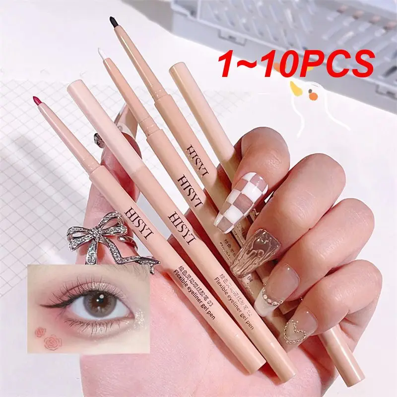 

1-10 шт., быстросохнущая ультратонкая подводка для глаз