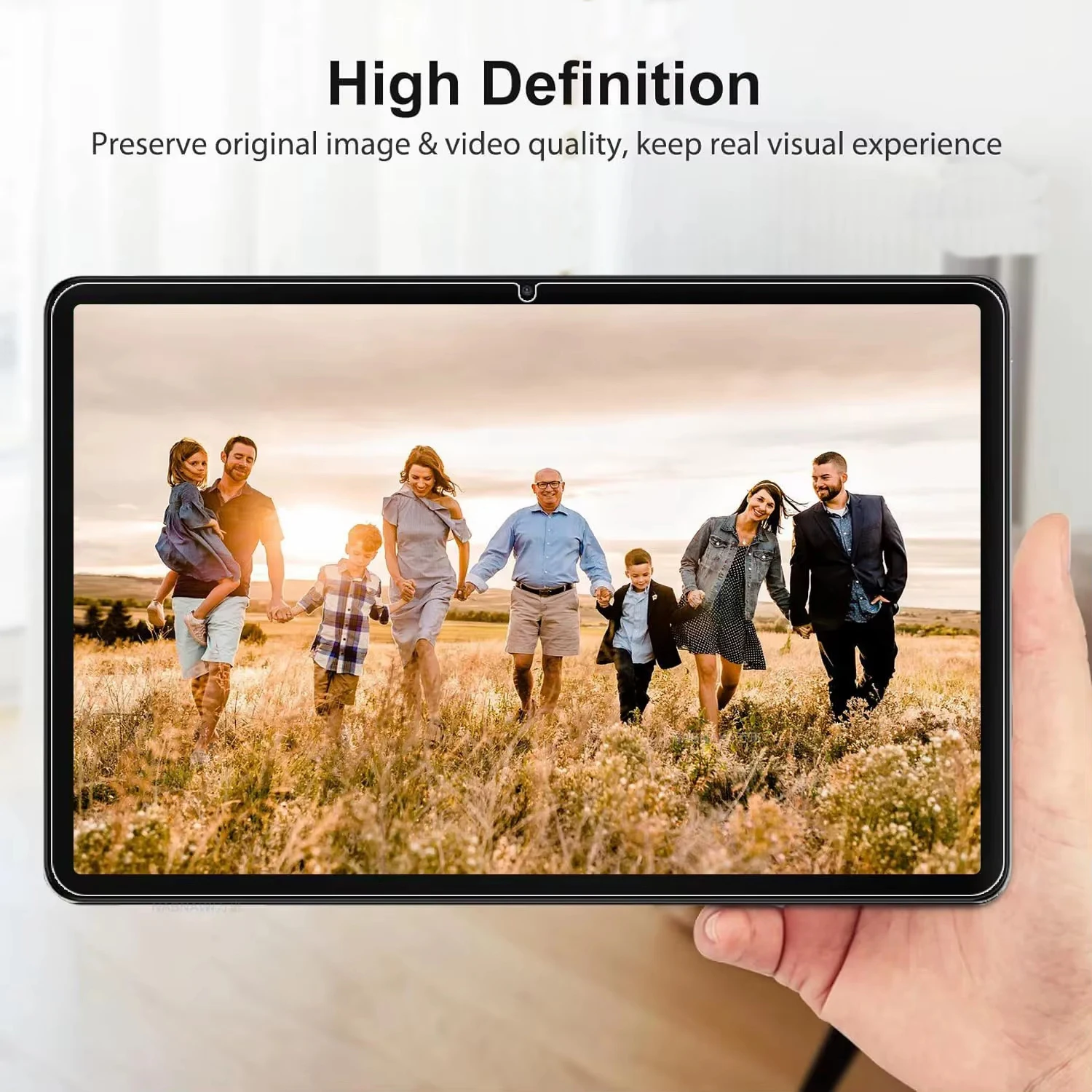 Anti-Scratch HD Clear Tempered Glass Screen Protector