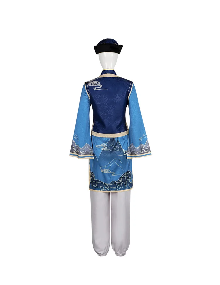 Identity V: Painter Changsheng | Green Traditional Cheongsam Cosplay Costume 19 Identity V Painter Changsheng Green Traditional Cheongsam Cosplay Costume
