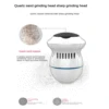 Electric Foot Grinder with Automatic Vacuum USB Rechargeable Two-speed Adjustment and 6 Grinding Heads Callus Dead Skin Removal 5