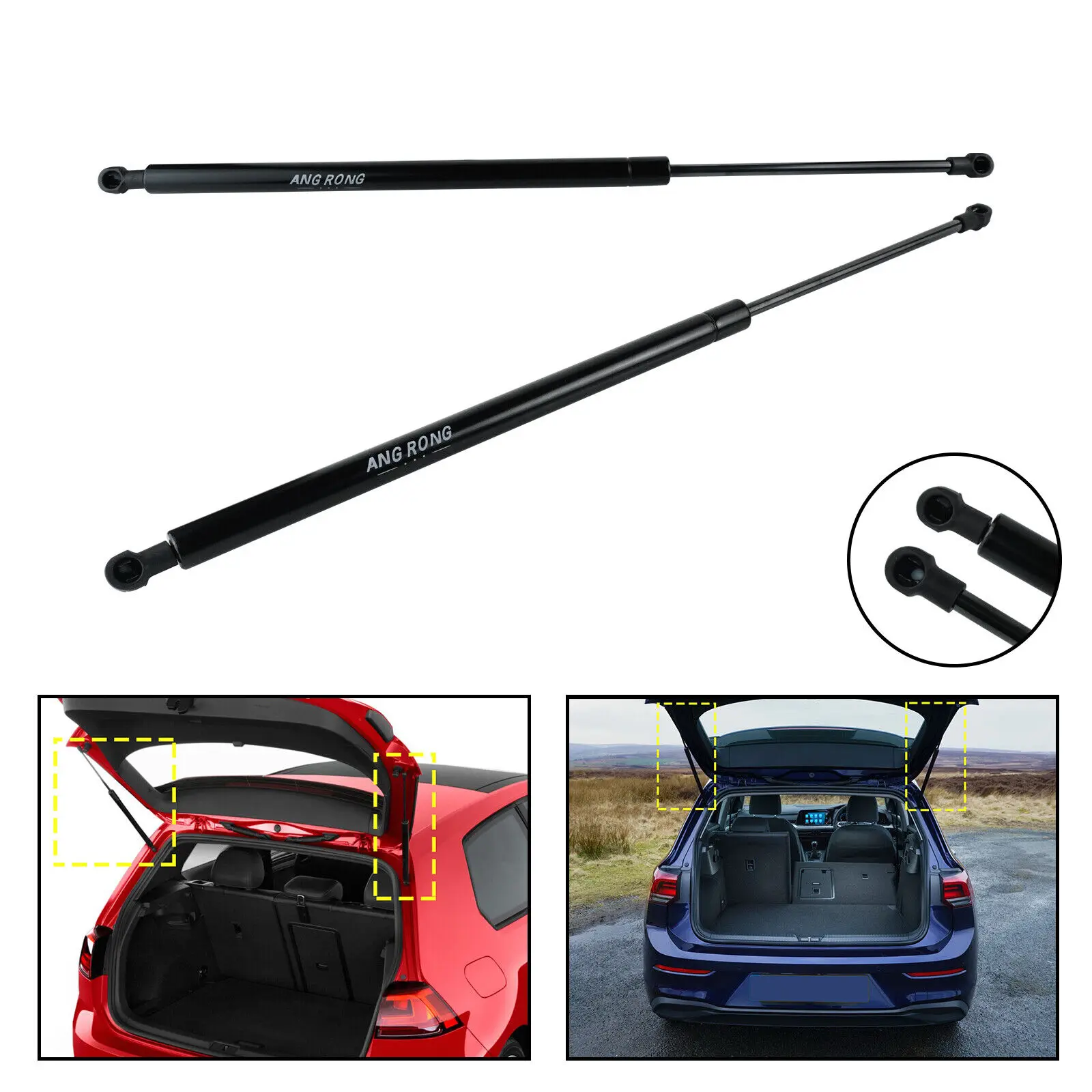 Amortisseurs à Gaz Pour Hayon Twizy MAM Hatchback 2012-2019 - 310 Mm - Garantie 2 Ans - 9 Couleurs Au Choix - 9