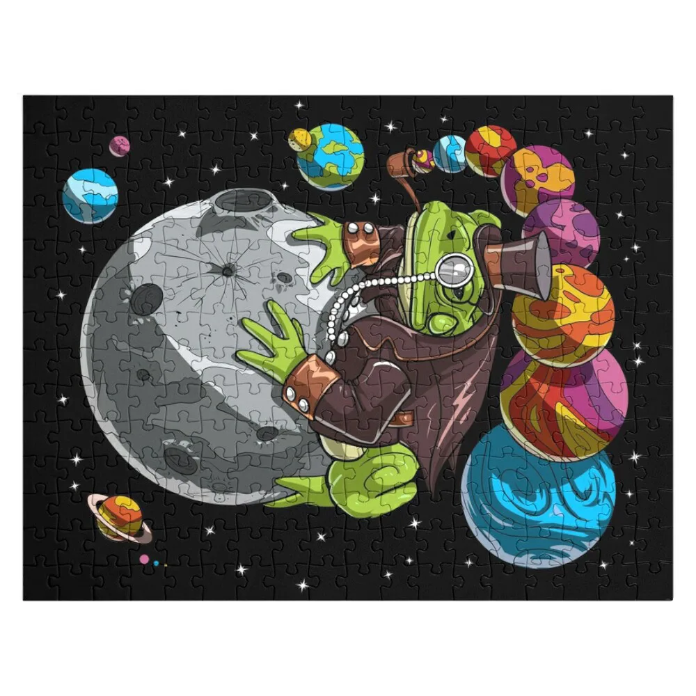 

Space Bufo Alvarius жаба головоломка искусственная головоломка персонализированные детские предметы