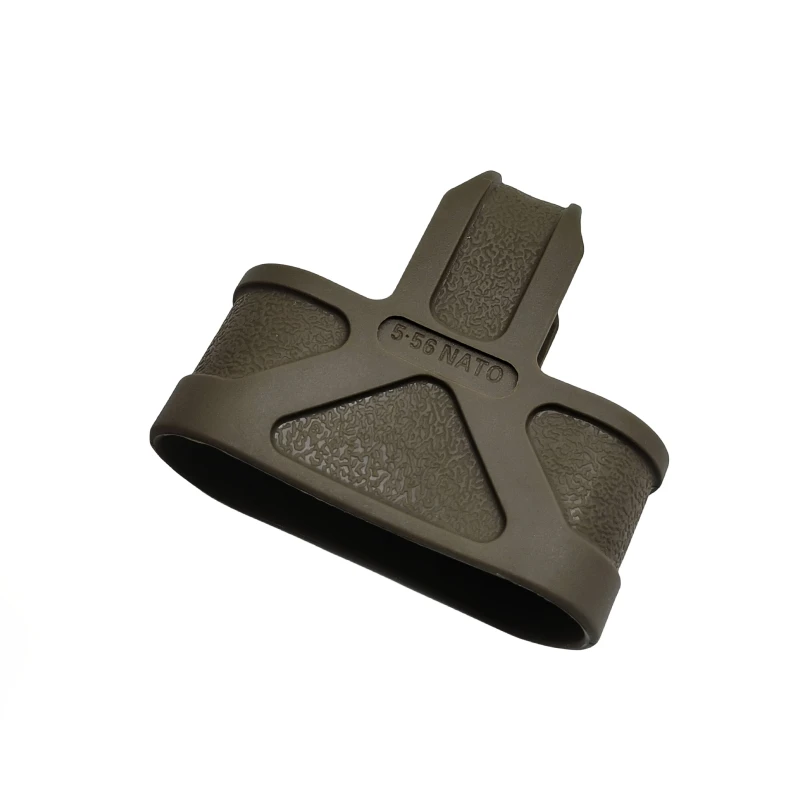 5 Pochettes De Chargeur Caoutchouc WADSN – 5,56 Mm – Tir Rapide Airsoft – Noires, Neuves