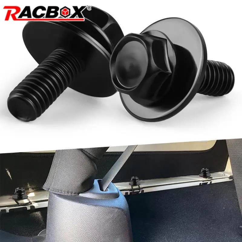 

Универсальные болты M6 для кузова автомобиля, длинный винт 16 мм и металлическая шайба, аксессуары для крыла, бампера, крепежные элементы с сильной устойчивостью к коррозии