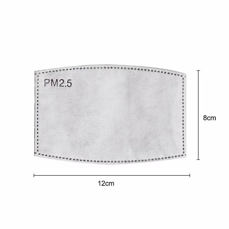 Lot de 10 Filtres pour Masque Réutilisable en Tissu - Protection Lavable