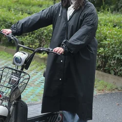 Waterproof Hooded Raincoat (Black ordinary)