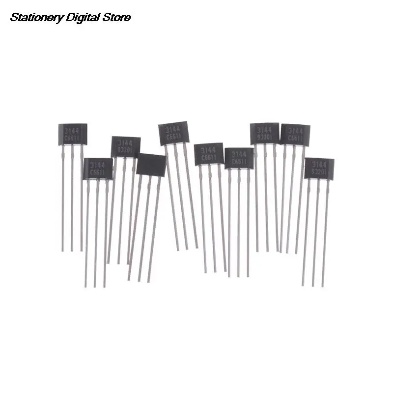 

10pcs/set AH3144E OH3144 3144 Hall Effect Sensor Magnetic Detector