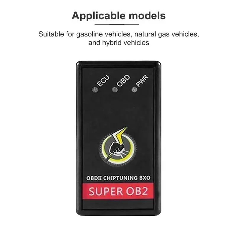 Fuel Saver Fuel Saving Economizer Device OBD2 Performance Chip Tuning Box Automobile Fuels Saver Power Upgrade Box Vehicle Accessories