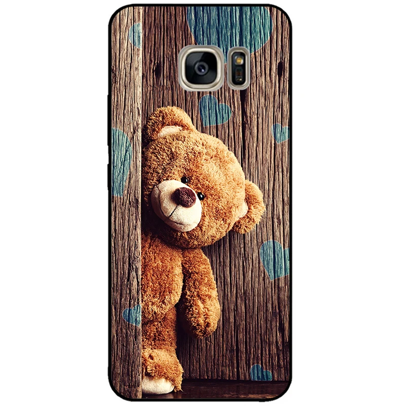 Cute Pattern Soft TPU Silicone Phone Case – Stylish Back Cover Bumper