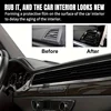Leather cream for car interior care, non-greasy, suitable for sofas, car seats and handbag restoration 2