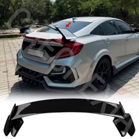 For 2016-2020 Honda 10th Generation Civic FC1 FC7 Sedan Upgrade TYPE-R Style Spoiler ASB Material Trunk Lid Aerodynamic Kit Wing 3