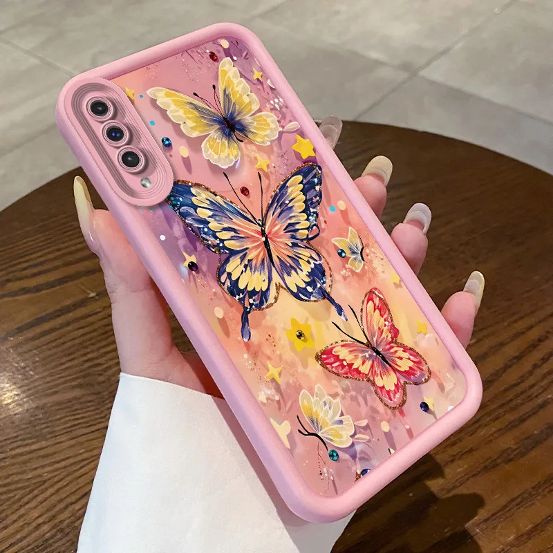 Cute Flower Cartoon Fashion Shockproof Silicone Phone Case Cover