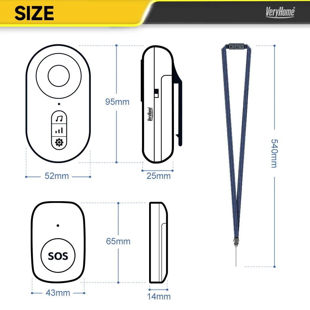 Caregiver Pager/Call Buttons 6