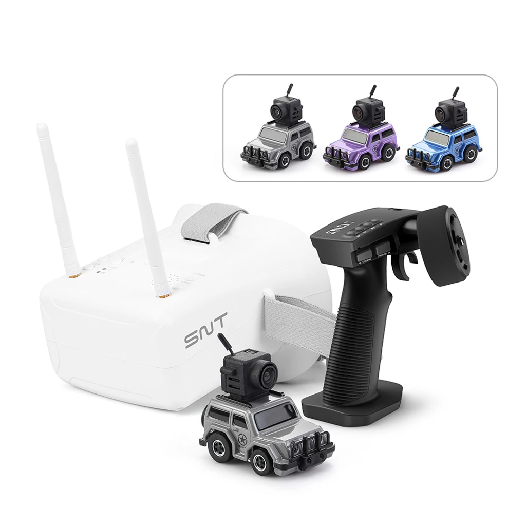 DIATONE 1100 Q25 JP RC FPV Car with Goggles Micro RC Desk Race Table