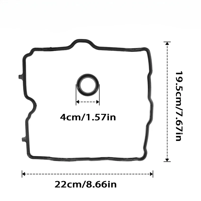 Engine Valve Cover Gasket Set VS50830R 13279AA360 For Subaru Vehicle-Crosstrek 2.0L H4 GAS 11-18 For 2.5L H4 GAS