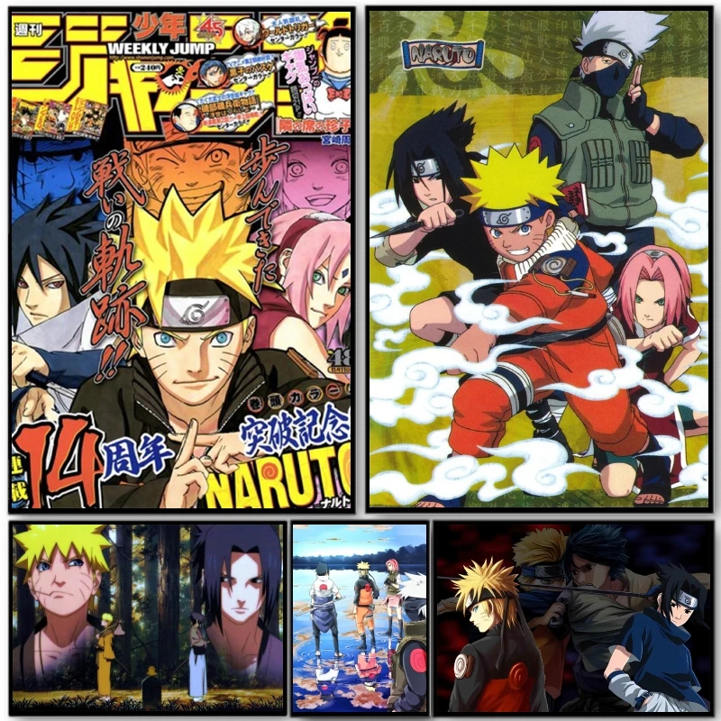 

Canvas HD Prints Naruto character Poster Toys Picture Decoration Paintings Hanging Room Home Gift Art Children's Bedroom Decor