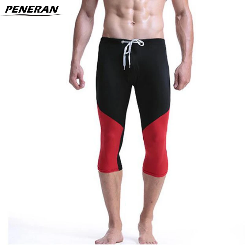 Peneran 2020 Swimwear Men Long Swimsuit 