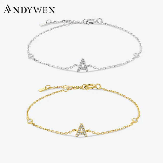 The Monogram Letter Bracelet/Anklet