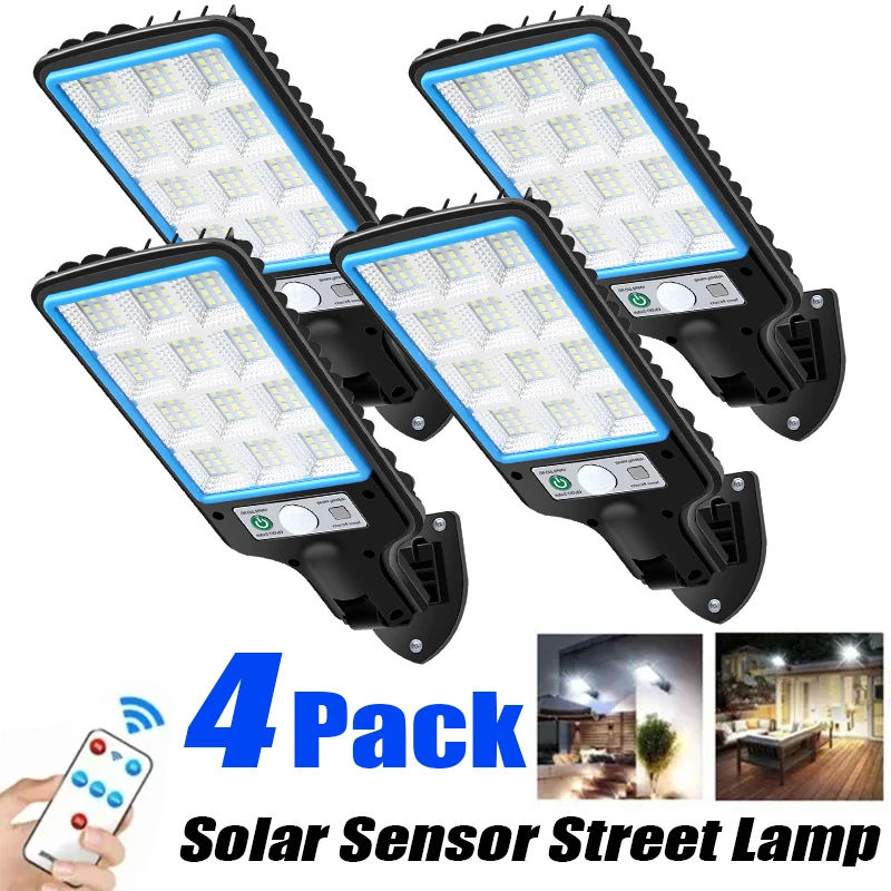 2 confezioni/3 modalità]Luci solari per esterni, 3 teste con sensore di movimento solare, luci di sicurezza impermeabili per esterni, per giardino, porta d'ingresso, cortile, recinzione, garage