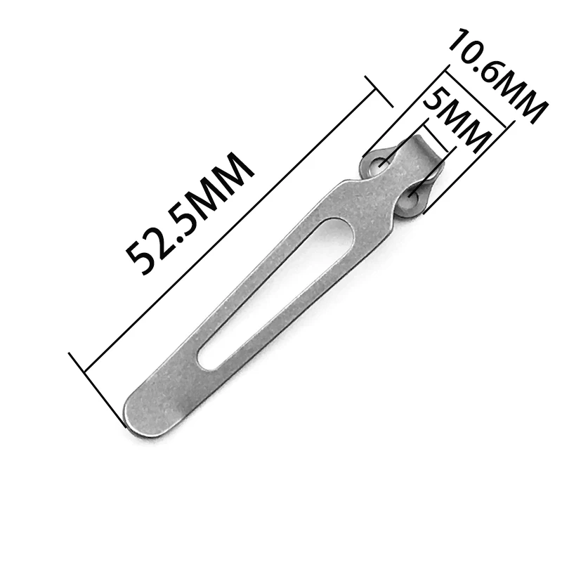 1piece Titanium Pocket Knife Clip Waist Clip for ZT 0350 / 0460