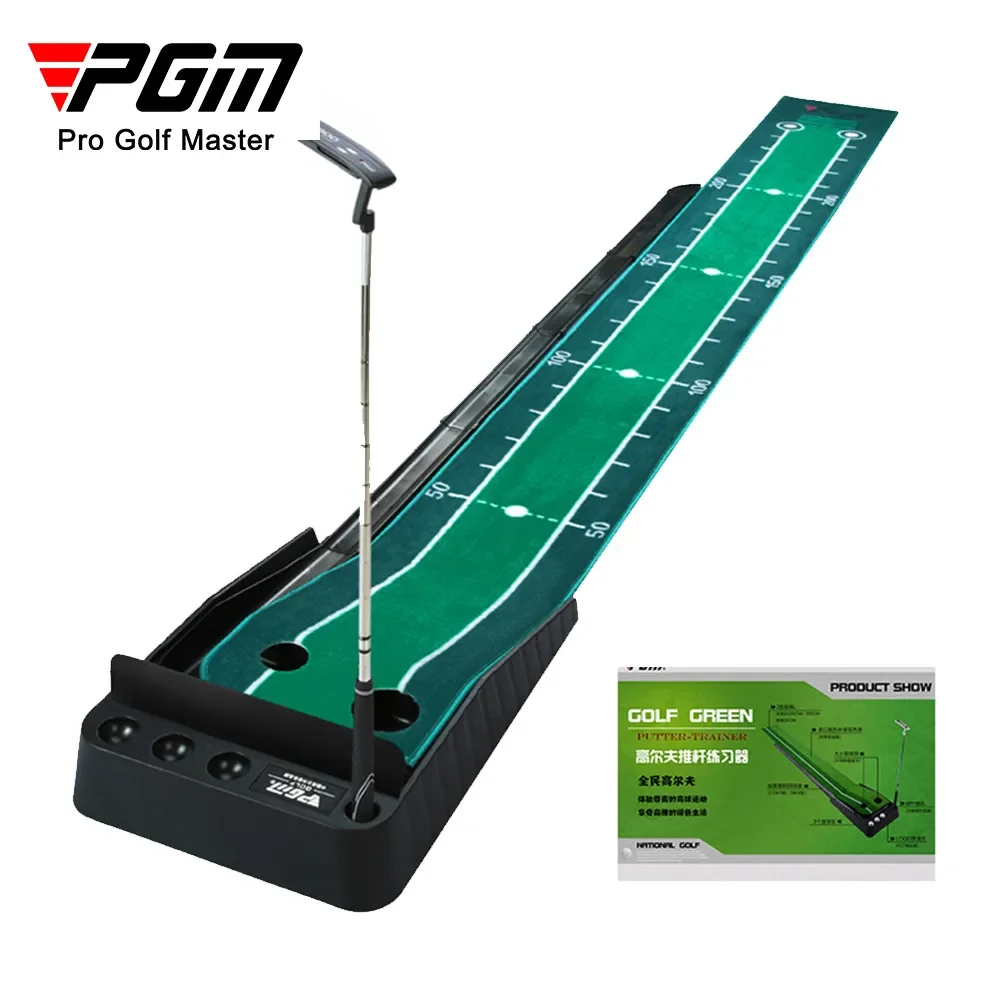 

PGM Putting Exerciser Indoor Golf Velvet Rubber Bottom Putting Exerciser Practice Blanket TL019 Golf Training Aids
