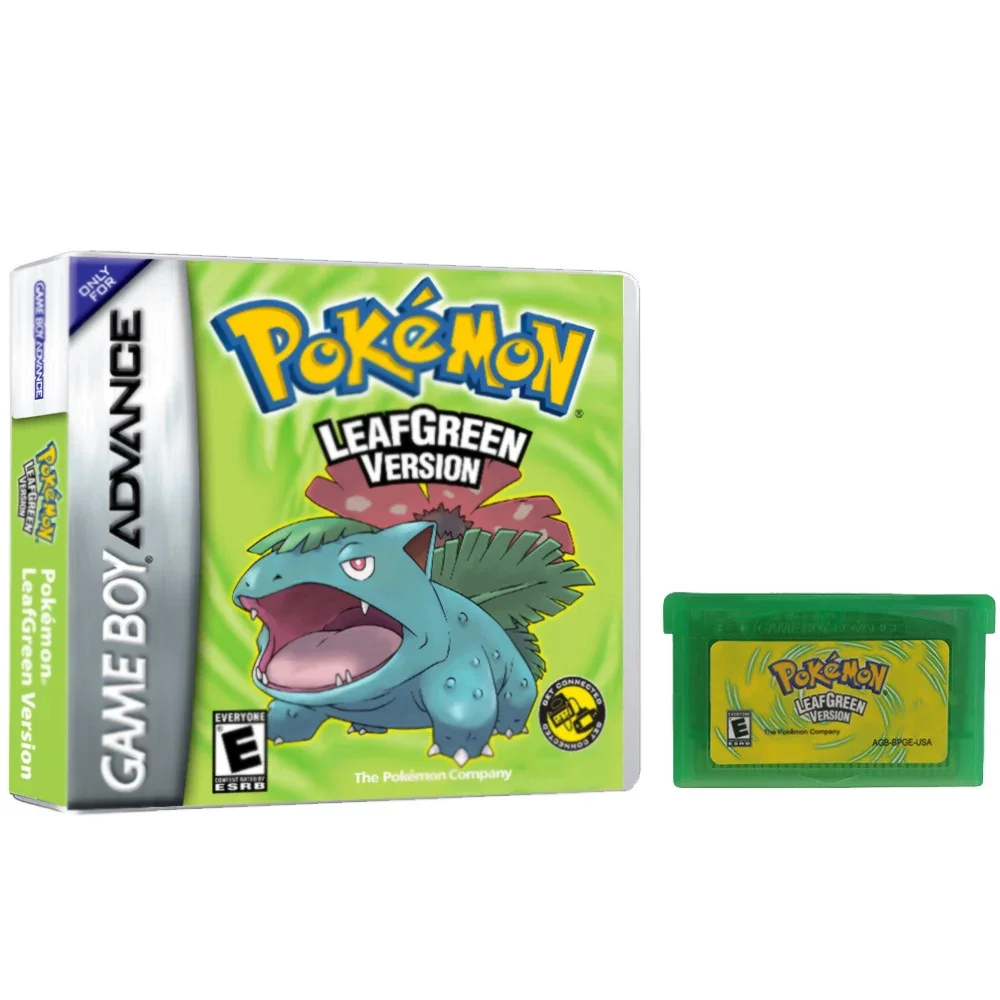 Pokemon Series GBA Game Cartridge In Box Emerald/Ruby/FireRed