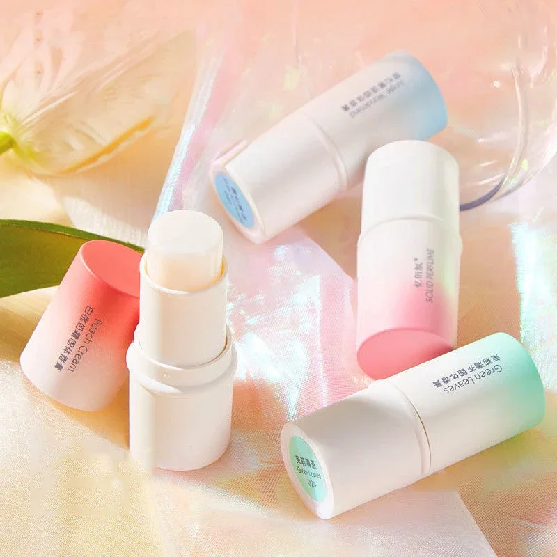 Deodorizing stick Solid perfume Deodorant stick Faint Scent Solid Perfumes Balm Stick for Women Men Anti-perspirant Long Lasting Fragrances Pen Portable Easy-To-Use Deodorants