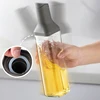 New 500ml Automatic Opening Glass Oil Bottle Condiment Container Pouring No Oil Leakage Oil Dispenser For Kitchen 5
