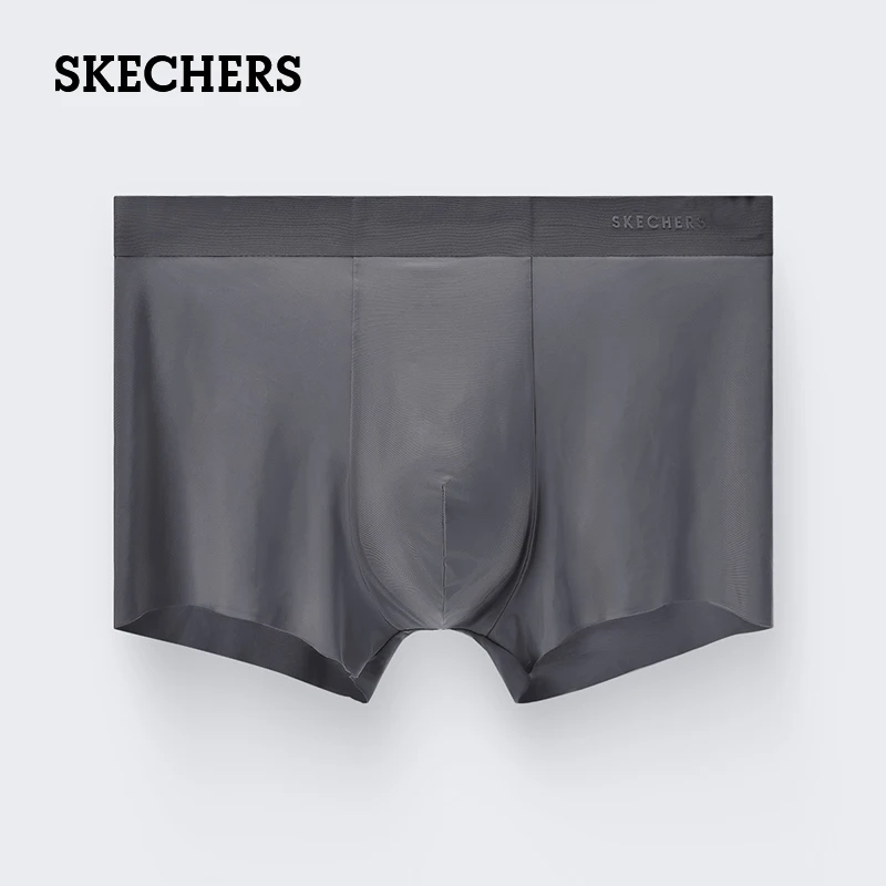 Skechers 3pcs Boxer Shorts Men's Underwear Cool Underpants Breathable Softness Thin Panties Male Boxershorts U Convex Lingerie
