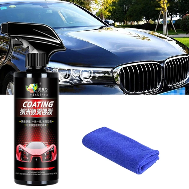 Ceramic Coating For Cars Paint Mirror Shine Crystal Wax Spray Nano  Hydrophobic Anti-fouling Auto Detailing Car Cleaning Products - AliExpress