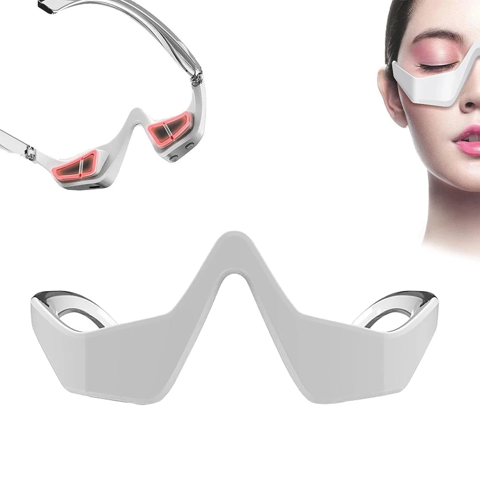 Smart Electric Eye Massager with Red Light Therapy